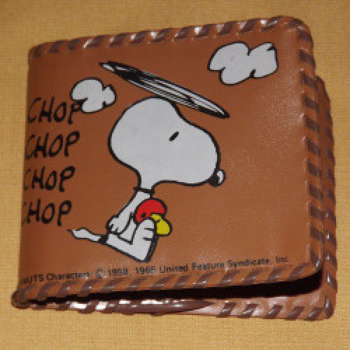 Snoopy Helicopter Wallet