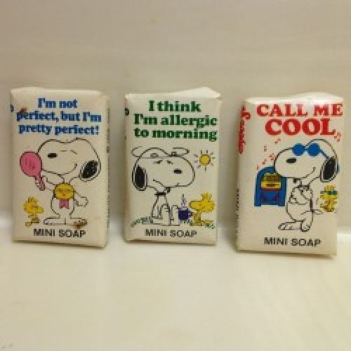 Snoopy Mini Soap Bars