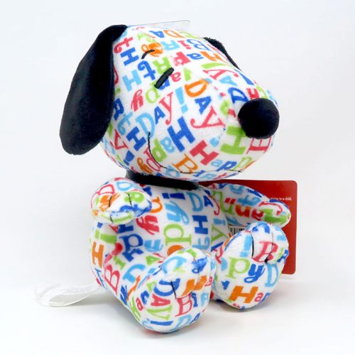 Snoopy Birthday Pattern Plush Toy
