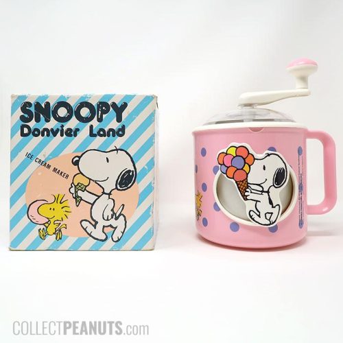 Snoopy & Woodstock Pink Ice Cream Maker