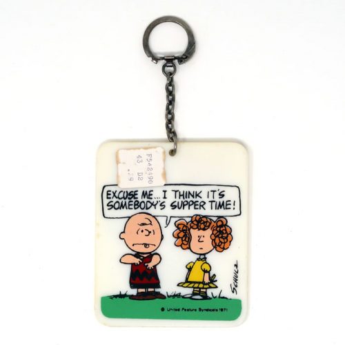 Frieda, Charlie Brown & Snoopy Comic Classics Keychain