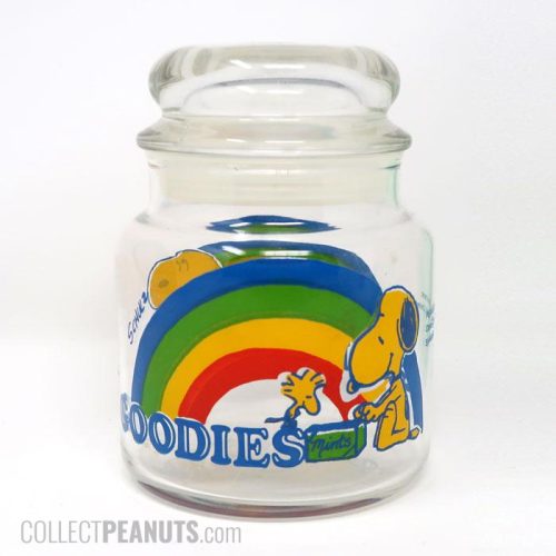 Snoopy & Woodstock Rainbow Goodies Jar - Small