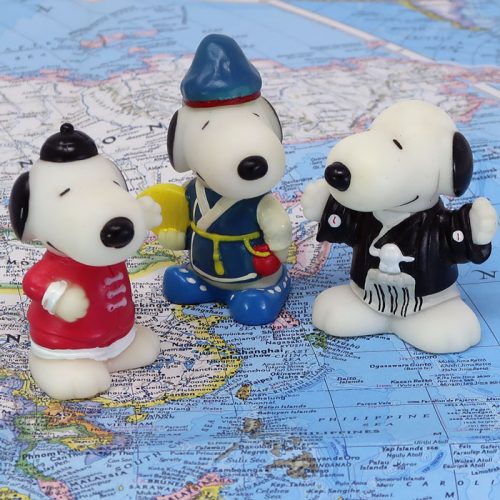 Around the World with Snoopy