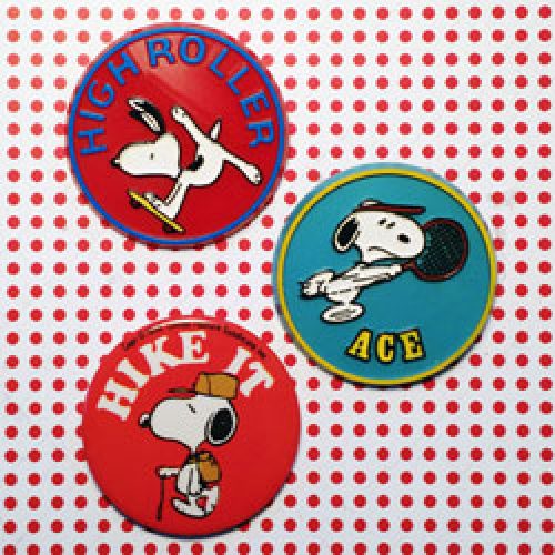 Snoopy Butterfly Originals Buttons