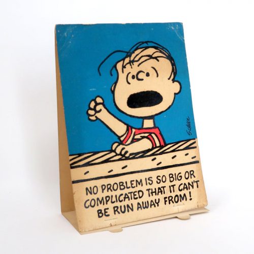 Linus Tent Card