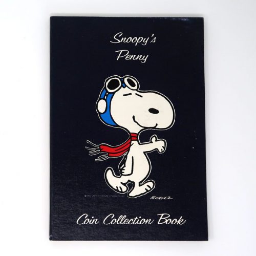 Snoopy Flying Ace Penny Coin Collection Book