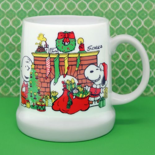 Peanuts 1978 Christmas Stein