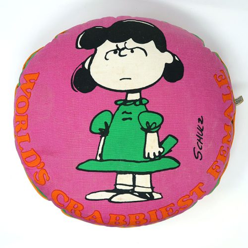 Lucy 'World's Crabbiest Female' Pillow