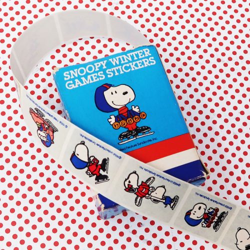 Snoopy Olympic Winter Games Stickers