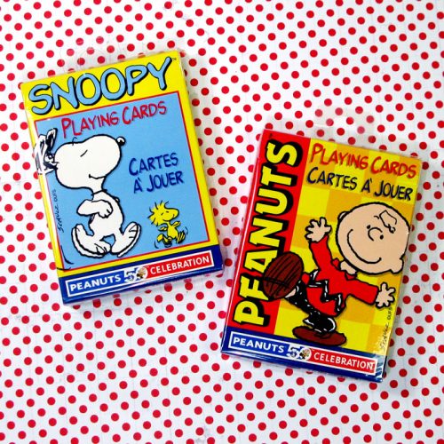 Play Cards with Snoopy and Charlie Brown
