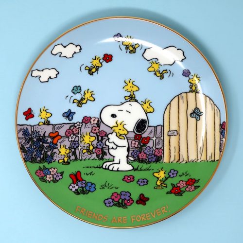 Friends are Forever Peanuts Plate