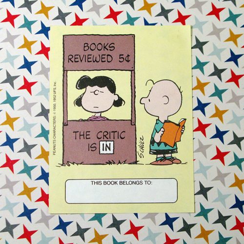 Lucy and Charlie Brown Bookplates