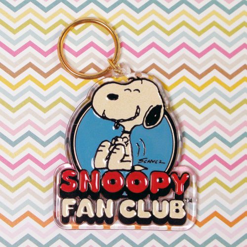 Snoopy Fan Club Keychain