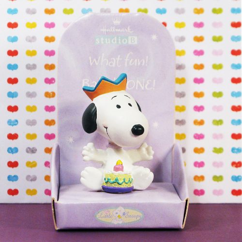 Little Snoopy "Baby" Birthday Figurine