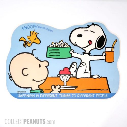 Snoopy & Charlie Brown Activity Placemat