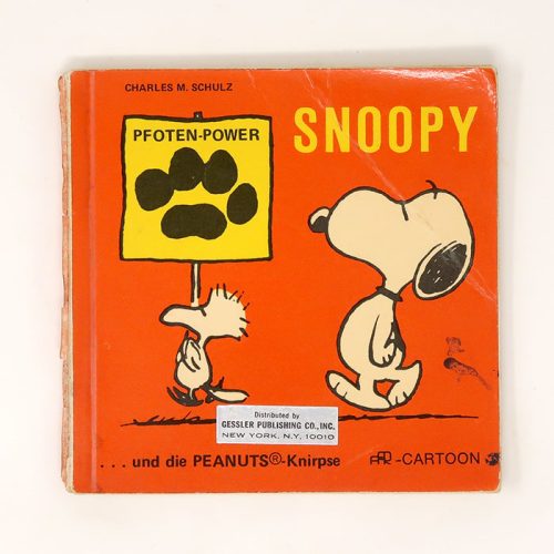 Snoopy Book in German