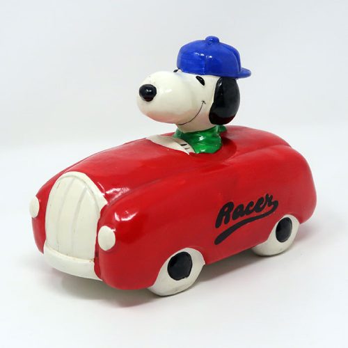 Snoopy Racer Car Bank