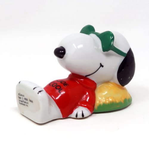 Joe Cool laying on rock Paperweight