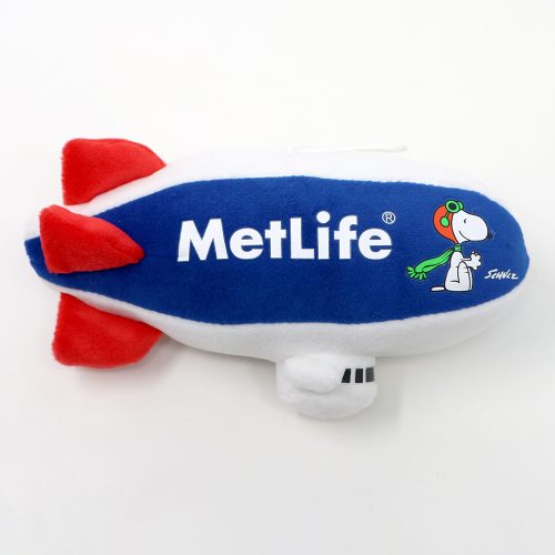 Snoopy Flying Ace Metlife Blimp Plush Toy