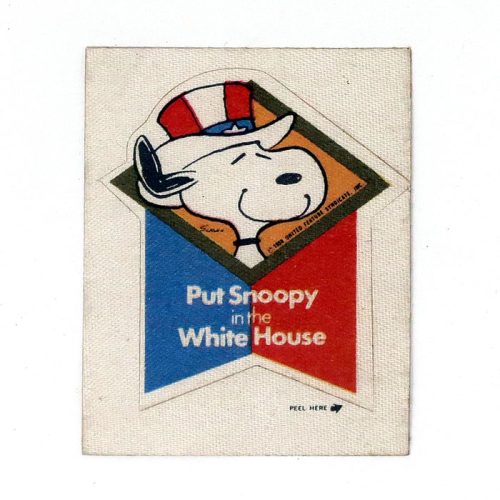 Put Snoopy in the White House Patch