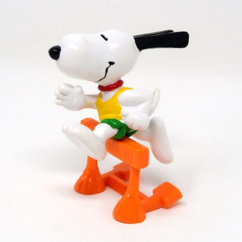 Hurdler Snoopy PVC Figurine