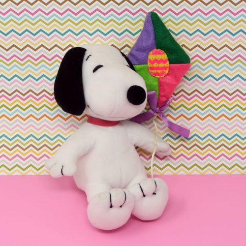 Snoopy holding kite Easter Plush