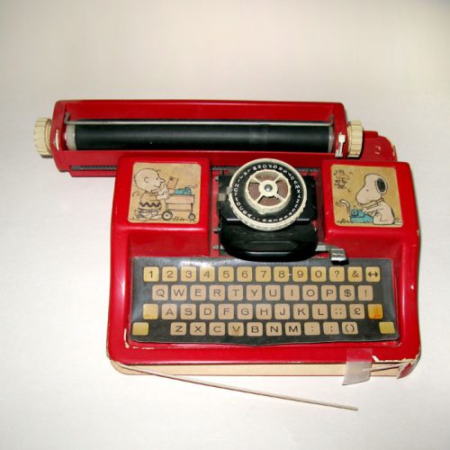 Peanuts Typewriter Mystery Solved