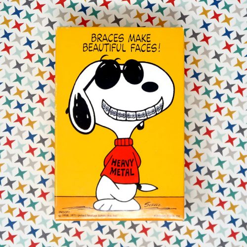 Snoopy Joe Cool 'Braces Make Beautiful Faces' Puzzle