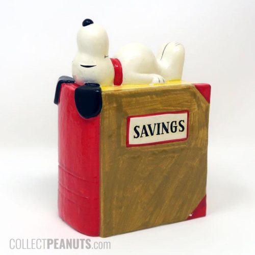Snoopy Savings Book Bank