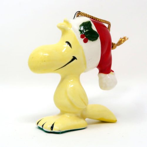 Woodstock with Stocking Cap Christmas Ornament