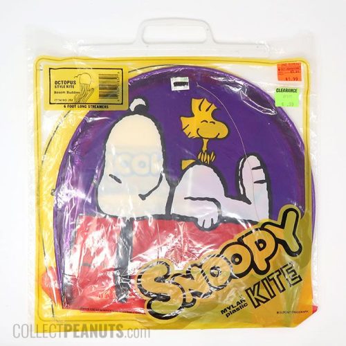 Snoopy and Woodstock on Doghouse Kite