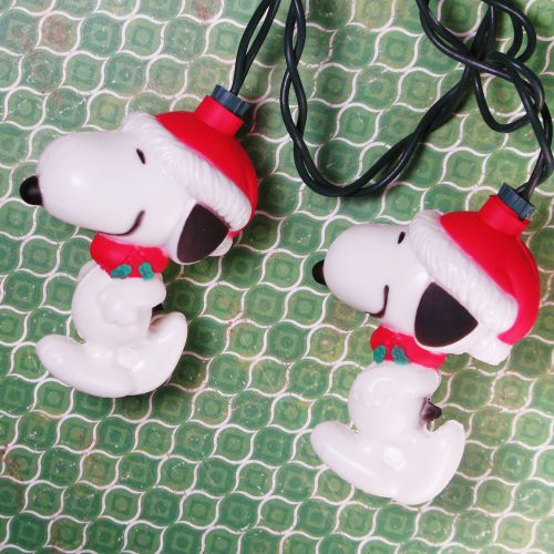 For Sale - Santa Snoopy Christmas Lights