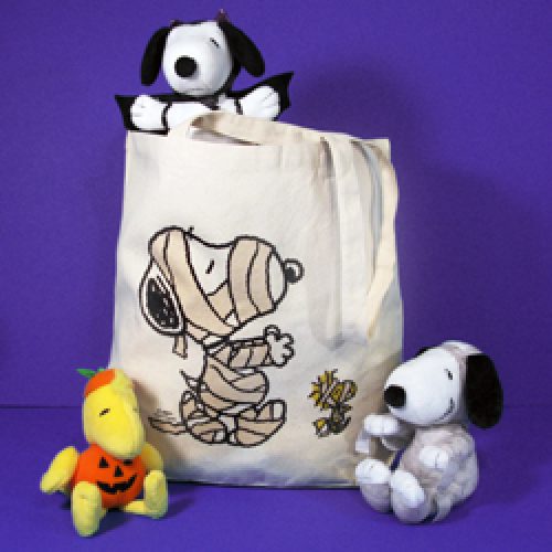 Snoopy & Woodstock Halloween Tote
