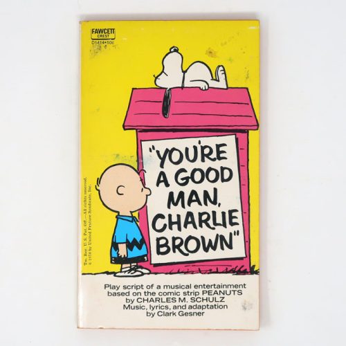 You're a Good Man, Charlie Brown Book - Paperback