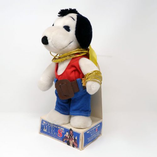 Snoopy Mr. S Plush Doll