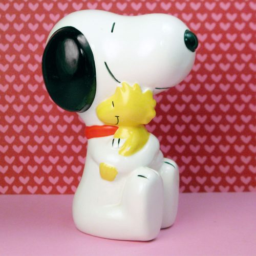 Snoopy Hugging Woodstock Figurine