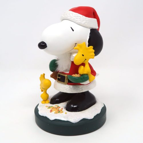 Santa Snoopy Nutcracker Christmas Figurine