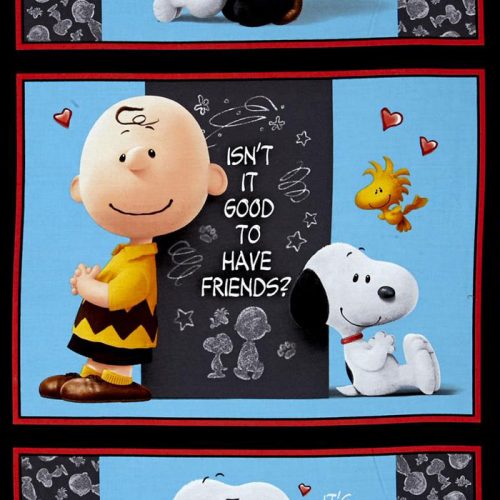 Good Friends Peanuts Fabric