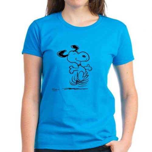 dancing_dog_womens_dark_tshirt