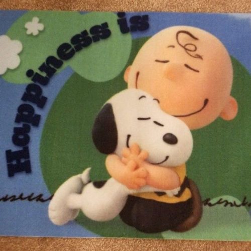 Charlie Brown & Snoopy Doormat