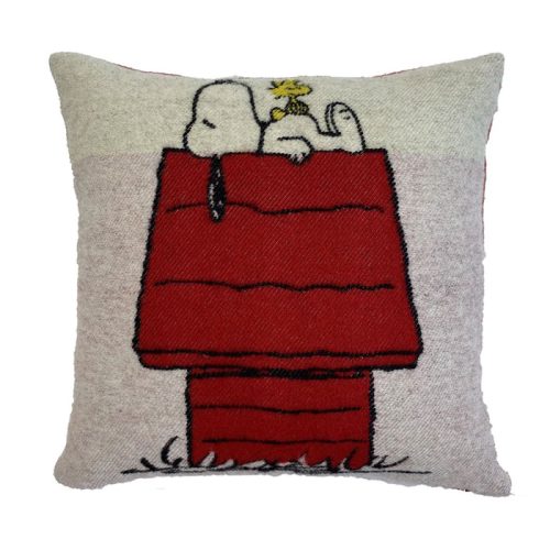 Peanuts Wool Throw Pillows by Faribault