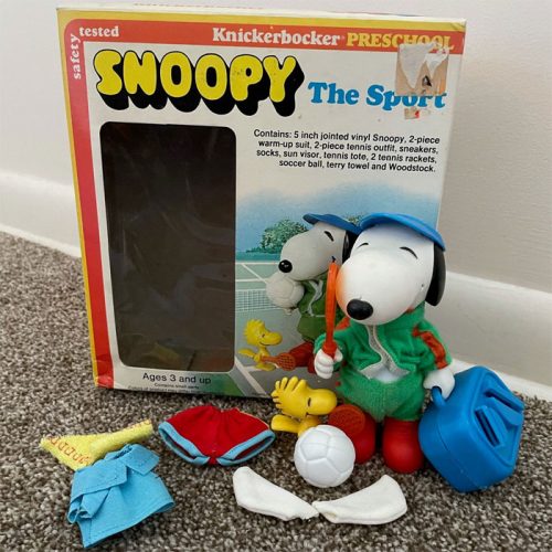 Knickerbocker Snoopy The Sport Doll