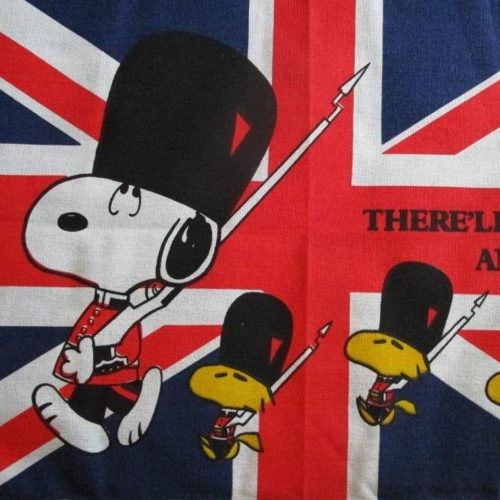 Snoopy British Flag