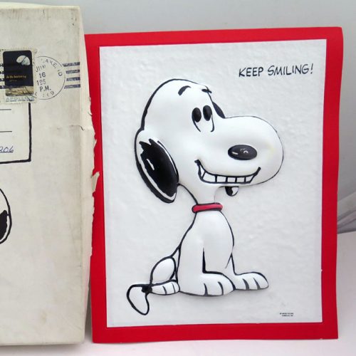 Snoopy 3-D Greeting Card