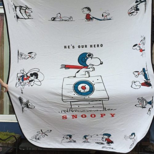 Hero Snoopy Bed Spread