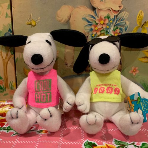 Joe Cool Plush Snoopy Dolls
