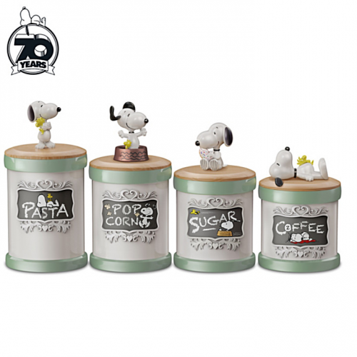 Snoopy Kitchen Canisters