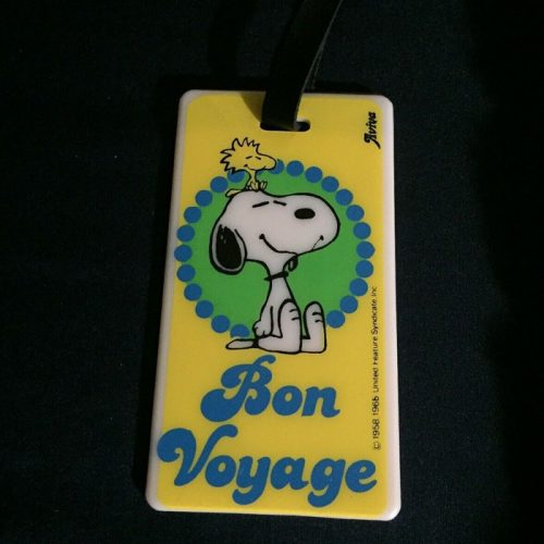 Snoopy Aviva Luggage Tag
