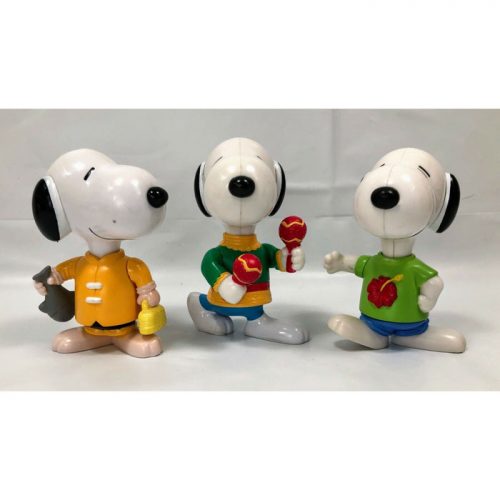 McDonald's World Tour Series Snoopy Toys