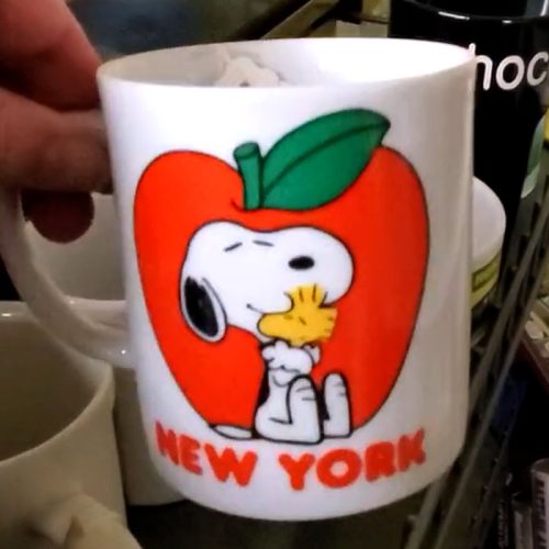 Shopping for Snoopy at the Giant Antique Mall